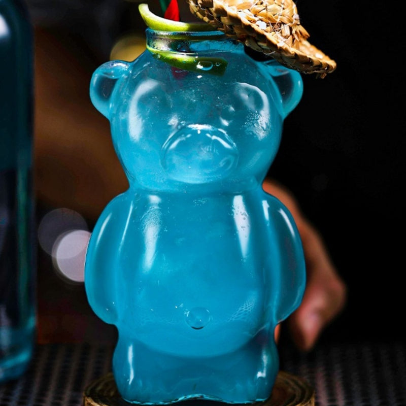 ✨LETZTER TAG DER AKTION Entzückender durchsichtiger Bären-Glasbecher