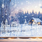 🎅Frühweihnachtsangebote – 50 % RABATT🎄Fensterdekorationsset mit Weihnachtsdorf