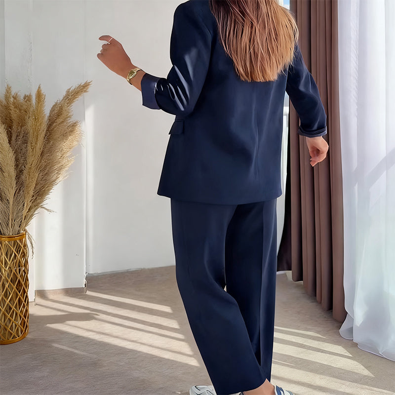 🔈🔈60% Rabatt🔥Klassisches Damen-Blazer- und Hosen-Set (2-teilig)🧥👖