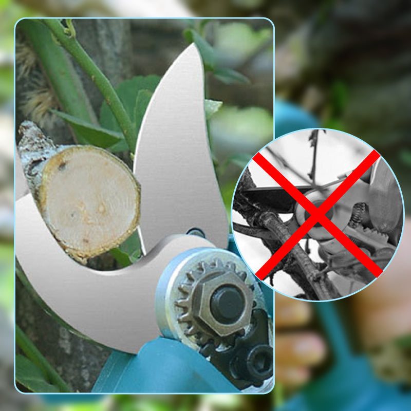 🔥 60% RABATT! ✨ ELEKTRISCHE GARTENSCHEERE - Akku & 10mm Schnittkapazität, 2h Schnellladung, Ergonomisch für Garten und Obstgarten 🌿🔋