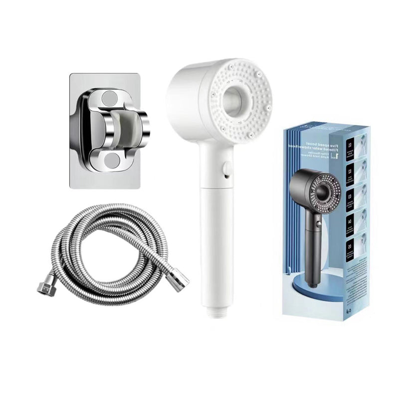 🚿 50 % RABATT! 💦 HOCHDRUCK-DUSCHKOPF – 5 Strahlarten und sofortige Installation, wassersparendes Design mit Anti-Kalk-Technologie, Spa-Erlebnis zu Hause 🌟🛁