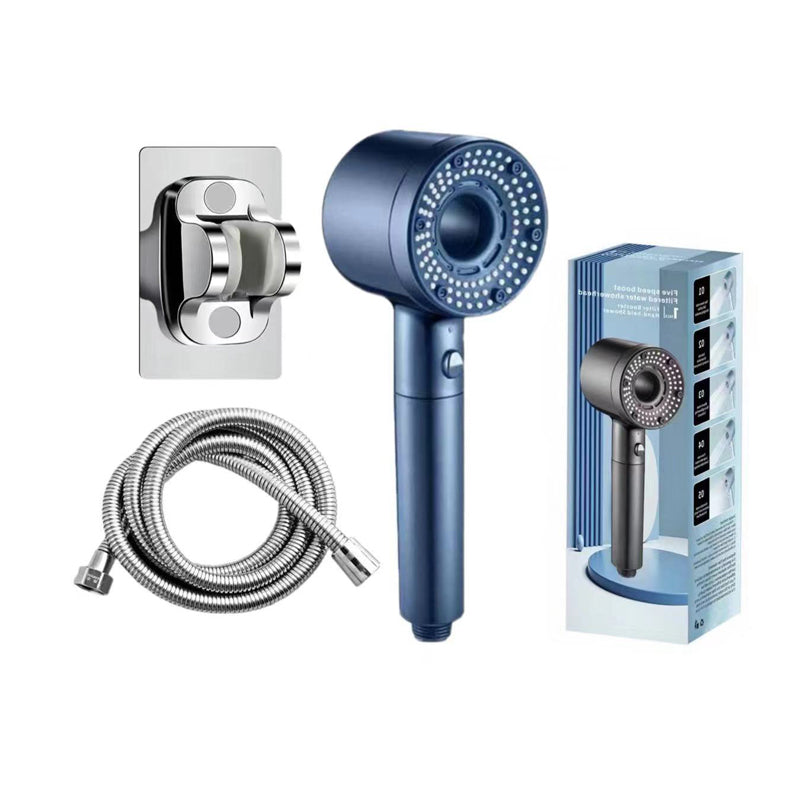 🚿 50% RABATT! 🎉 Hochdruck-Duschkopf – 5 Strahlarten, Wassersparend & Anti-Kalk 💦📦