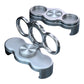 ✨ ✨ Dual-Ring Drei-Finger Handyhalter – 360° Rotation + Magnetische Halterung✨