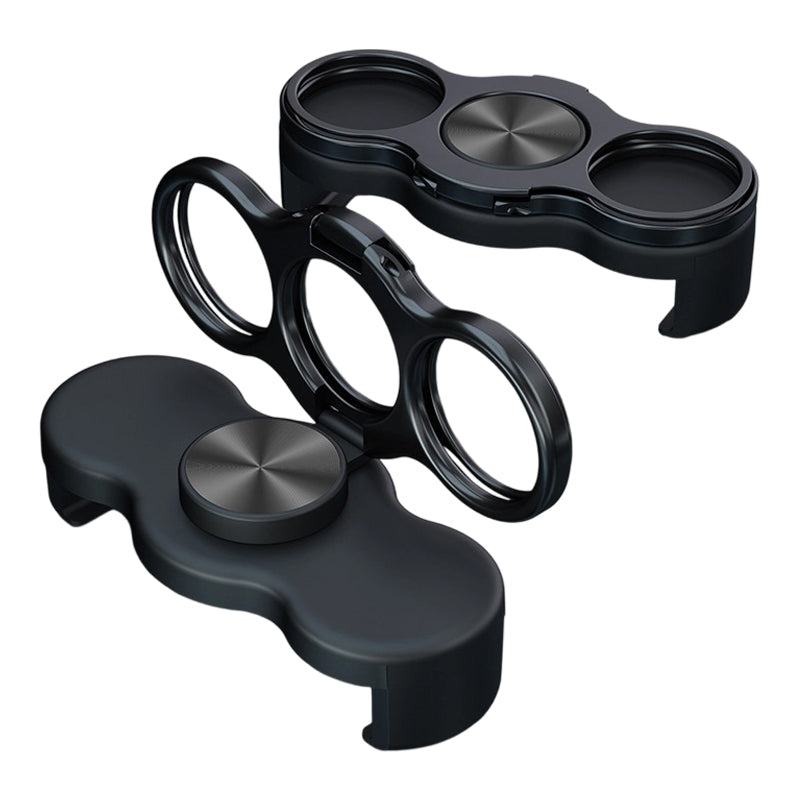 ✨ ✨ Dual-Ring Drei-Finger Handyhalter – 360° Rotation + Magnetische Halterung✨
