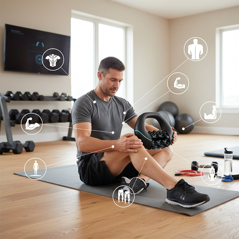 📢📢50 % RABATT!!!⏰Elektrisches Handmassagegerät mit Rollen