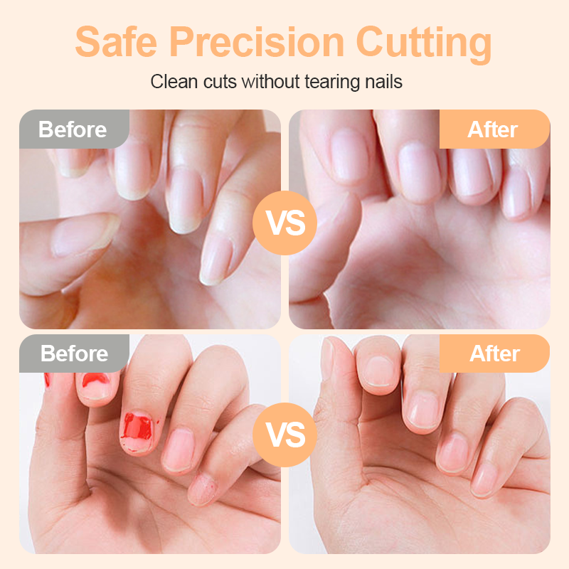 Elektrische Nagelschere mit Licht