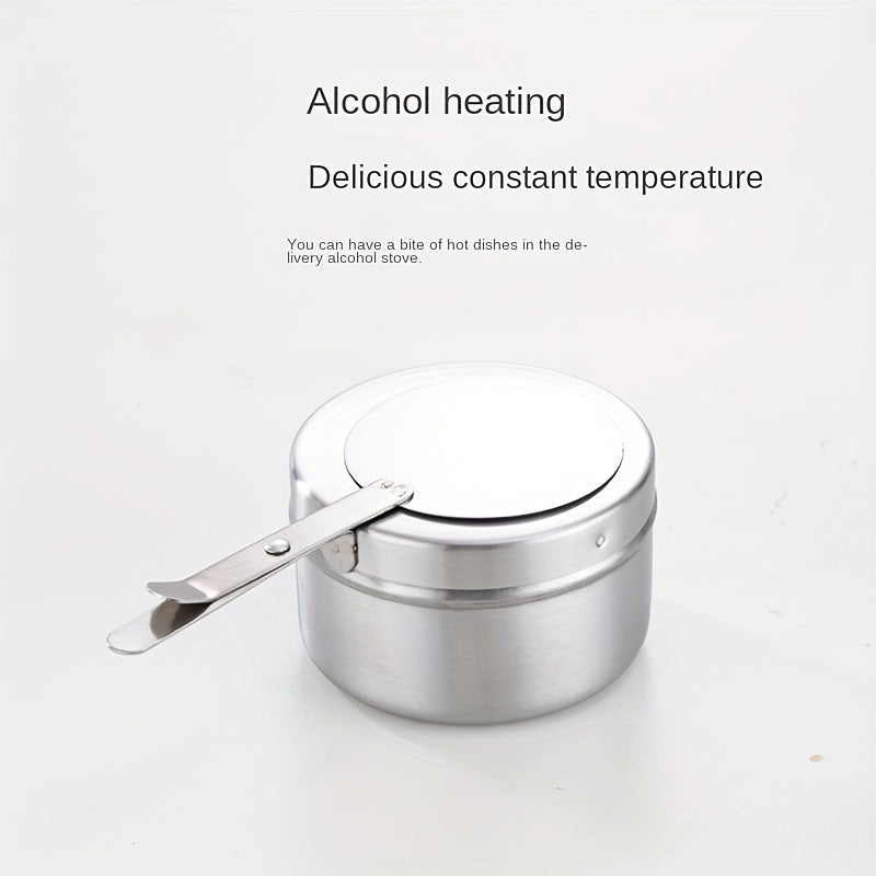 🔥Black-Friday-Mega-Angebot – 50 % Rabatt!🔥Edelstahl Warmhaltebuffet-Garnitur 5QT mit Brennstoffständer, Goldene Speisenwärmer für Feiern