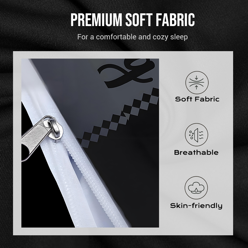 💖Black-Friday-Mega-Angebot – 50 % Rabatt!💖3-teiliges Bettwäscheset „King & Queen“ für Paare