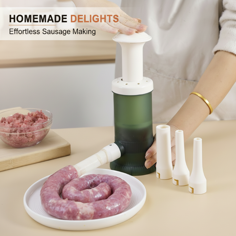 ⏰🌭 Manuelle Wurstfüllmaschine für den Haushalt✨