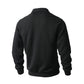🔥Neuheiten-Angebot – Lässiger Herrenpullover mit halbem Reißverschluss und Zopfmuster