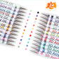 🖍️ 50% RABATT! ✨ GELSTIFT-SET - 12 Leuchtende Farben für Kunst und Schreiben, Fließende Tinte für Glatte Striche, Ideal für Schule, Büro und Kreativprojekte 🎨📝