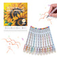 🖍️ 50% RABATT! ✨ GELSTIFT-SET - 12 Leuchtende Farben für Kunst und Schreiben, Fließende Tinte für Glatte Striche, Ideal für Schule, Büro und Kreativprojekte 🎨📝