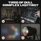 Multi-Beam-LED-Atmosphärenlicht