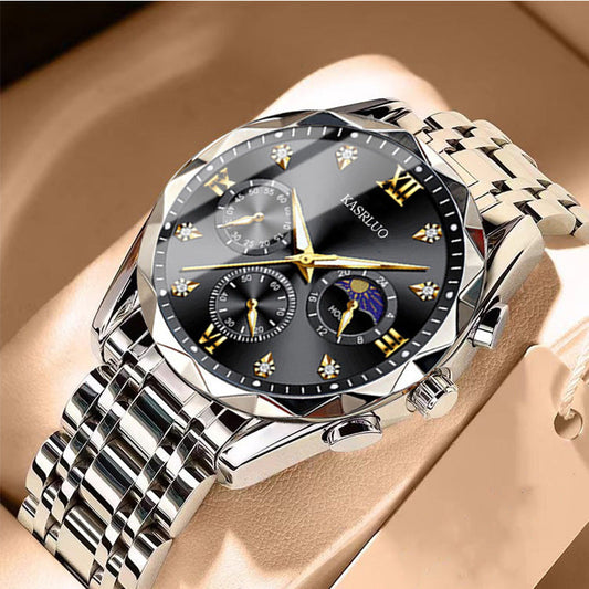 Herrenmode Wasserdichte Quarzuhr