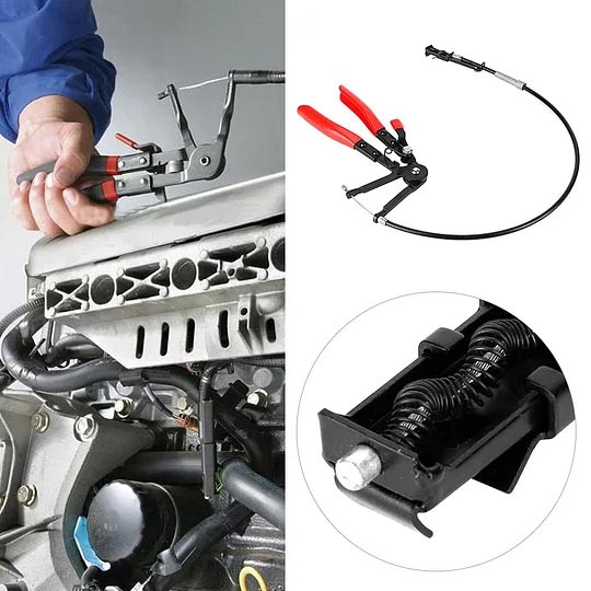 【Zeitlich begrenztes Sonderangebot mit 50 % Rabatt】Schlauchschellenzange mit Bowdenzug für Fahrzeuge