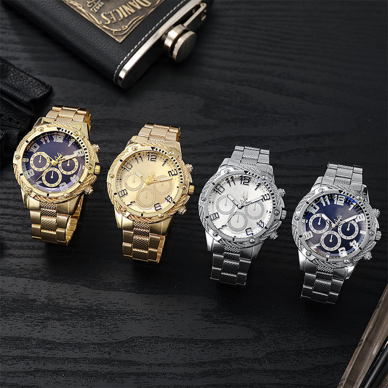 ✨ Stylish 6-Piece Quartz Watch Set – Precision, Versatility &amp; Elegance for Every Occasion! ✨