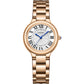 💘Leuchtendes Damen Stahlband Wasserdichte Quarzuhr