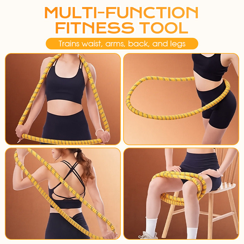 💖Gewichteter Silent Hula Hoop | Das ultimative Workout zum Abnehmen für zu Hause