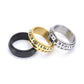 ✨🎅Weihnachtsangebote – Nur für kurze Zeit!⏰Titanium Steel Viking Rune Rotating Ring