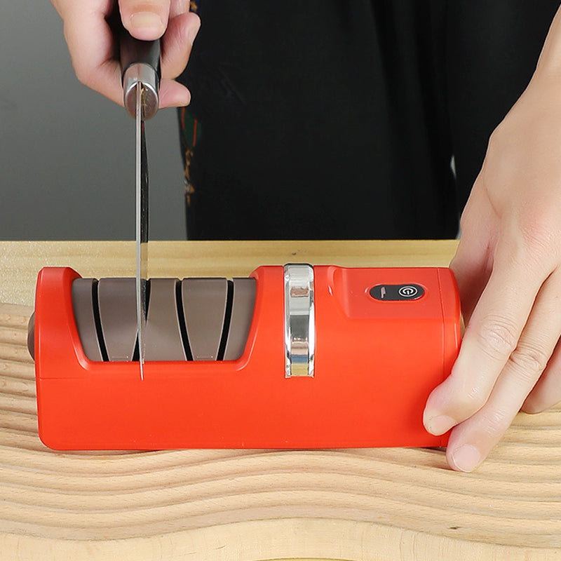 🔪 60% RABATT! ⚙️ Automatischer Küchenmesserschärfer – Schnell & Sicher, 3-Stufen-Schärfsystem & Kompaktes Design ✨