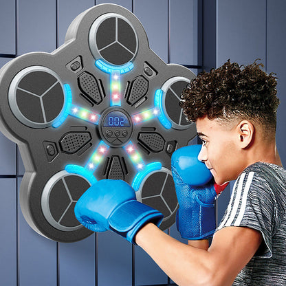 🥊🎶 59 % RABATT + KOSTENLOSER VERSAND! ——Boxmaschine mit Bluetooth-Musik für Kinder – Spaß und Bewegung zu Hause 🔥✨