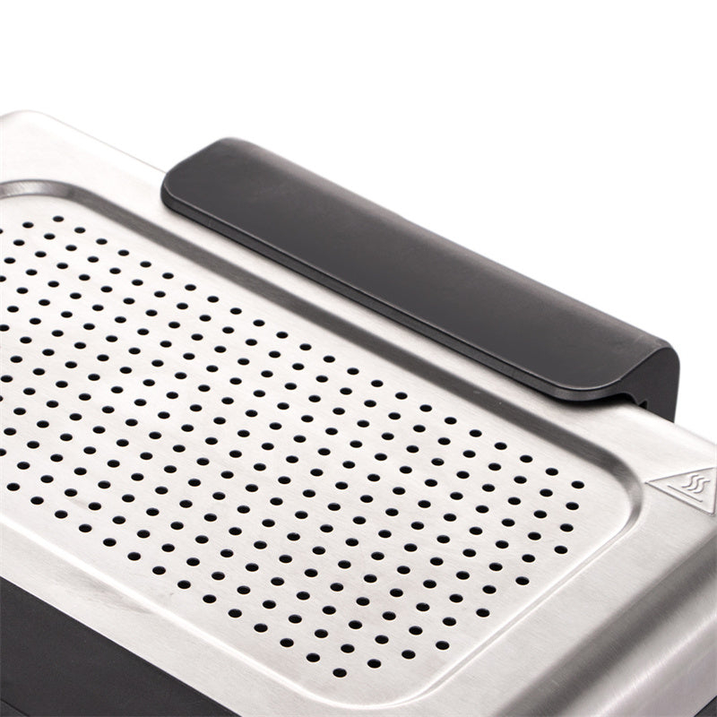 🔈🔈 Rabatt am letzten Tag – 60 % Rabatt 🔥2200W Rauchfreier Indoors Grill mit Antihaft-Grillplatte