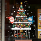 Weihnachtsdekoration Fensteraufkleber