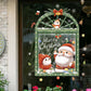Weihnachtsdekoration Fensteraufkleber