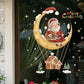 Weihnachtsdekoration Fensteraufkleber
