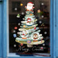 Weihnachtsdekoration Fensteraufkleber