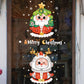 Weihnachtsdekoration Fensteraufkleber