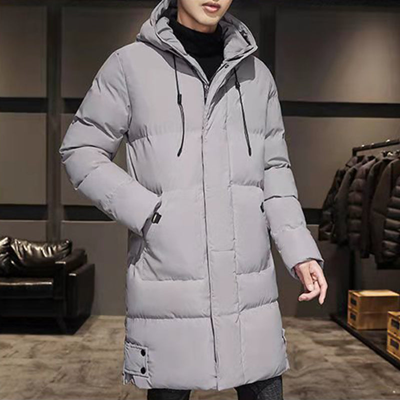 Herren-Wattierte Jacke in mittlerer Länge