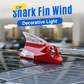 🚗 KAUFE 3, ERHALTE 1 GRATIS ! ✨ Auto-Haifischflossen-Wind-Dekorationsleuchte – Einfache Installation, Energieeffizient & Auffälliges Design ⚡