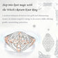 📢📢67 %  OFF !! ⏰Elegant 2-Tone Celtic Knot Zircon Ring