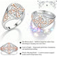 📢📢67 %  OFF !! ⏰Elegant 2-Tone Celtic Knot Zircon Ring
