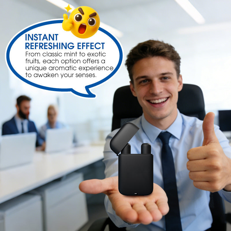 👃 60% RABATT! 🌿 Kühlender Nasen-Inhalator – Sofort Wach, Bekämpft Müdigkeit & Praktisch für Unterwegs 🍃
