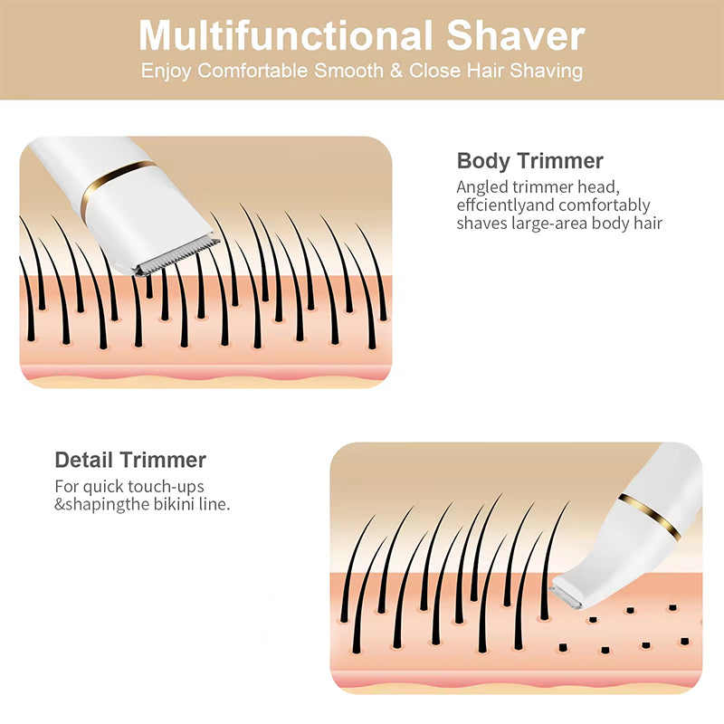🔥Nur für kurze Zeit 50 % Rabatt✨3 in 1 Elektrischer Körper Haartrimmer, Kabelloser Groin Haartrimmer für Männer, großartig für den täglichen Gebrauch von Männern