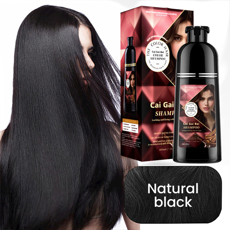 🍎 JETZT 50 % RABATT!✨ Sofortige Haarfärbeshampoo mit Kräuterextrakten für Männer & Frauen
