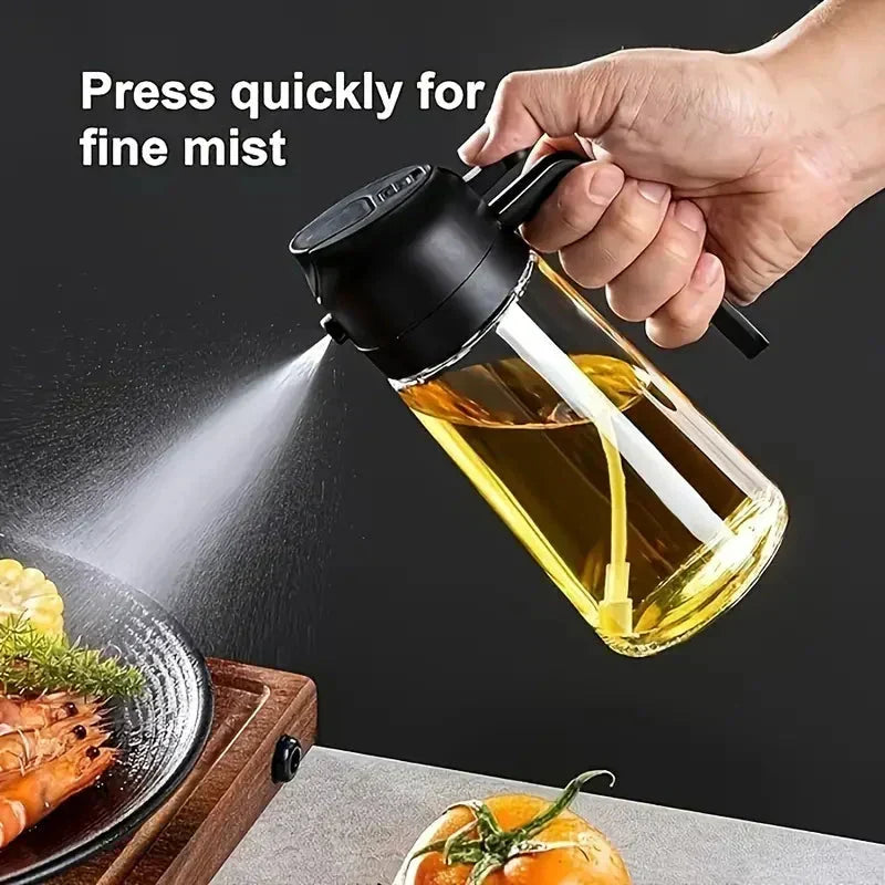 🧴 50 % RABATT! ✨ Tragbare 2-in-1-Sprühflasche für ätherische Öle – feiner Sprühnebel, auslaufsicher und perfekt zum Kochen, Backen und für die Aromatherapie 🧑‍🍳