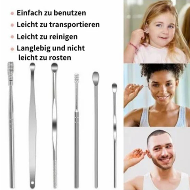 Professionelles Ohrenschmalz-Entferner-Set