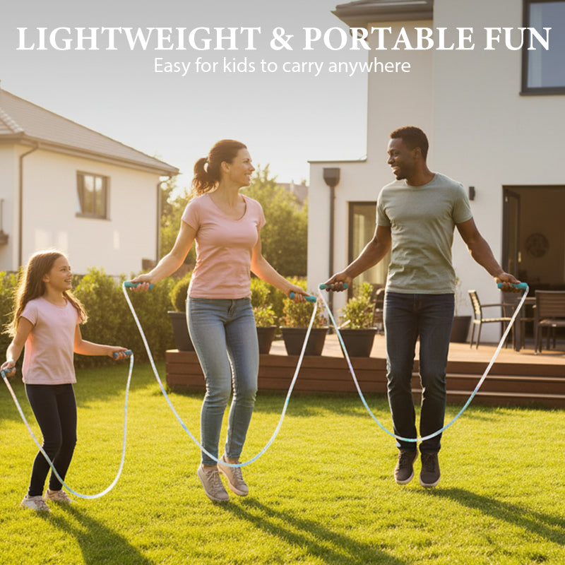📢📢50 %  RABATT !! ⏰LED-Leuchtseil zum Springen für Kinder