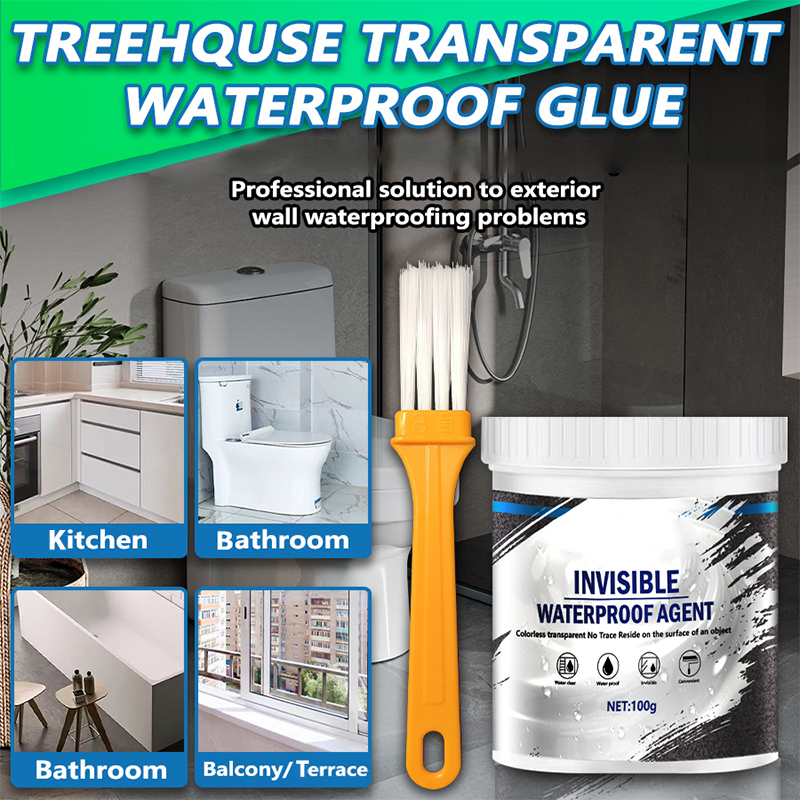 Transparenter Abdichtungs- und Dichtstoff – Für Küche, Bad, Außenwand & Dach, wasserfest & einfach anzuwenden 🏠💦🔧