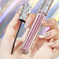 Wasserfeste Glitzer-Mascara mit langem Halt