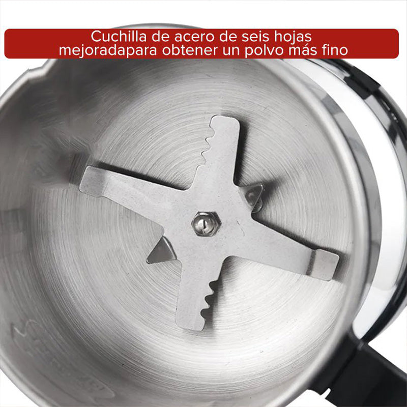 ⚙️58 % RABATT! 🔪 Multifunktionale elektrische Mühle für den Hausgebrauch – schnelles Mahlen, einstellbare Mahlstärke und Edelstahl 🏠