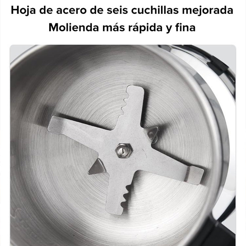 ⚙️58 % RABATT! 🔪 Multifunktionale elektrische Mühle für den Hausgebrauch – schnelles Mahlen, einstellbare Mahlstärke und Edelstahl 🏠