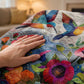 🌸 Kuschelige Flanelldecke mit Blumenmuster – Ultraweich &amp; dekorativ für Ihr Zuhause!