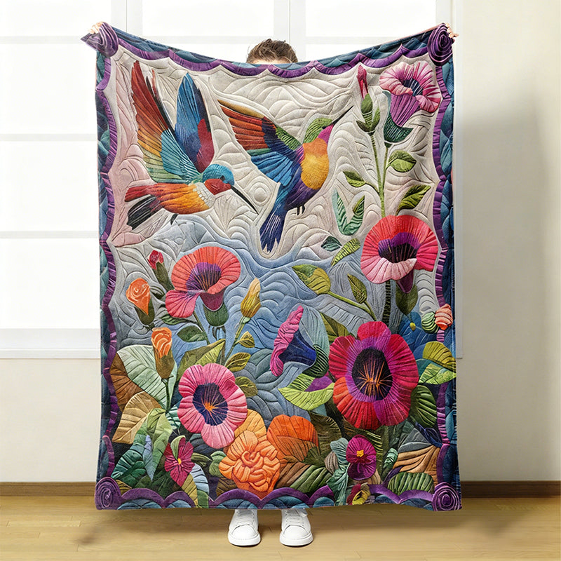 🌸 Kuschelige Flanelldecke mit Blumenmuster – Ultraweich &amp; dekorativ für Ihr Zuhause!