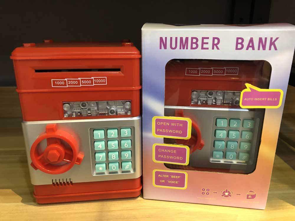 Elektronisches Passwort-Sparschwein - Mini ATM