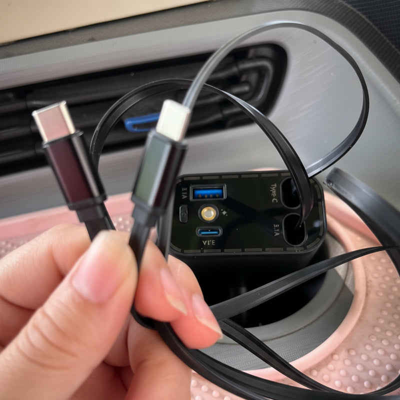 ⏳ 50% Rabatt & 3 für 2 Aktion – nur begrenzt! ✨ 90W Auto-Ladegerät mit Sternenlichtprojektor, Superschnelles Laden & magische Innenraumatmosphäre in einem! 🔌