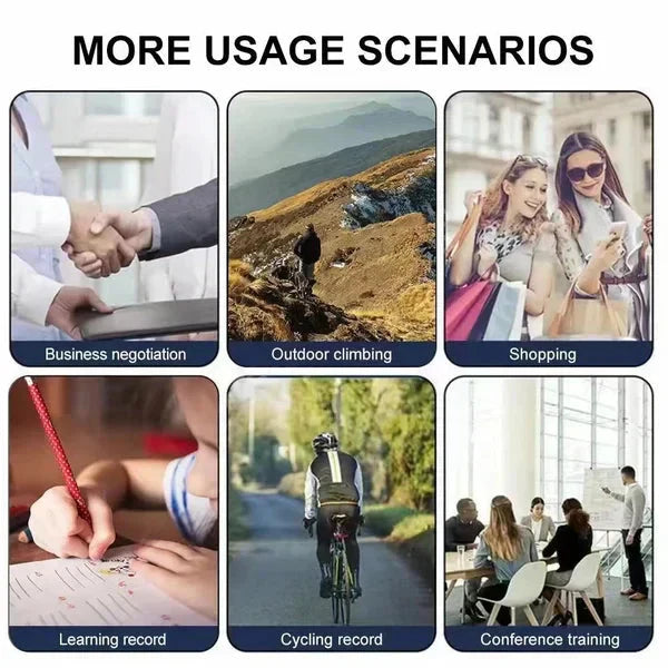 WiFi Mini-Bodycam mit 1080P – Tragbare Sport- & Outdoor-Kamera für Aufnahmen in HD 📷🚶‍♂️